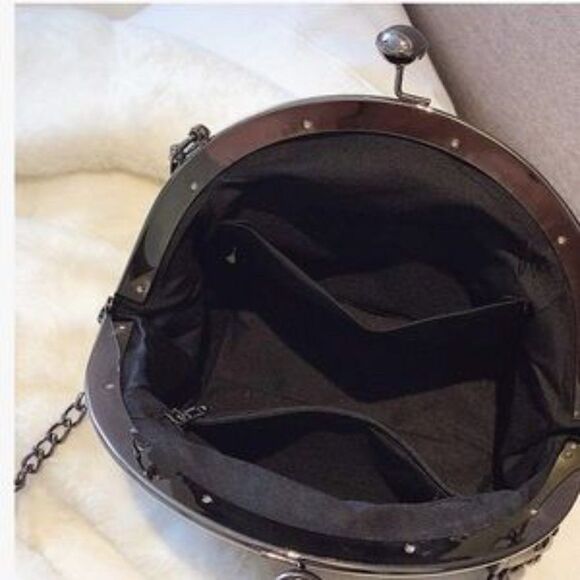 NEW Studs And Rivets Fringed Tassel Crossbody Bag Handbag - Picture 5 of 6